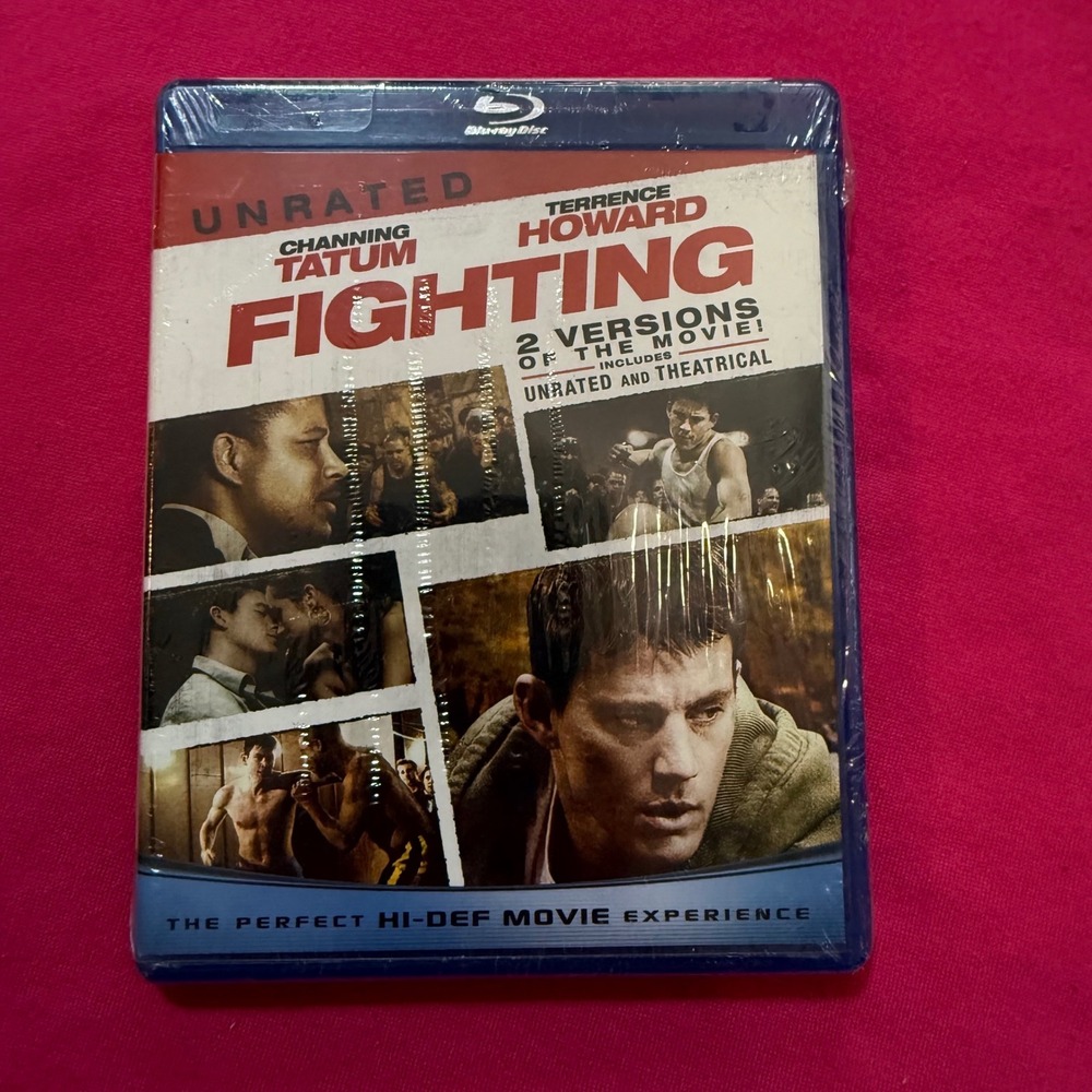 Fighting‎ Blu Ray Unrated Theatrical Versions Channing Tatum Terrence Howard